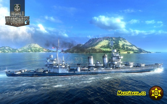 Přímo ukázková loď ve World of Warships