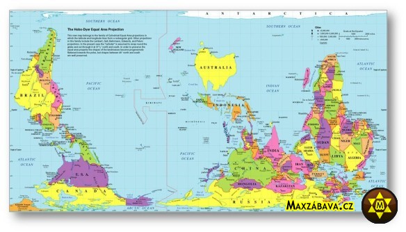 Tak trochu jiná mapa světa